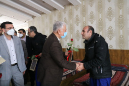 ICT Park's President Meet Iran's Honored Veterans in the Mehrafarin Karaj Psychiatric Health Center for Nowruz