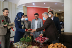 ICT Park's President Meet Iran's Honored Veterans in the Mehrafarin Karaj Psychiatric Health Center for Nowruz