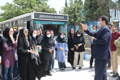 Students of Communication Studies at University of Tehran Visit ICT Park