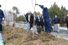 برگزاری مراسم روز درختکاری در پارک فاوا