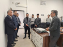 بازدید رئیس پارک علم و فناوری استان مرکزی از پردیس رضوی پارک فاوا