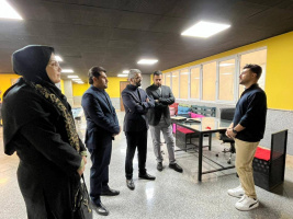 بازدید معاون توسعه فناوری پارک فاوا از کارخانه نوآوری البرز با هدف تقویت هم‌افزایی‌ و حمایت از زیست‌بوم فریلنسرها