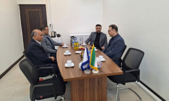 بازدید رئیس پارک علم و فناوری استان مرکزی از پردیس رضوی پارک فاوا