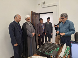 بازدید رئیس کمیسیون اصل ۹۰ مجلس از سایت شهید فکوری پردیس رضوی پارک فاوا